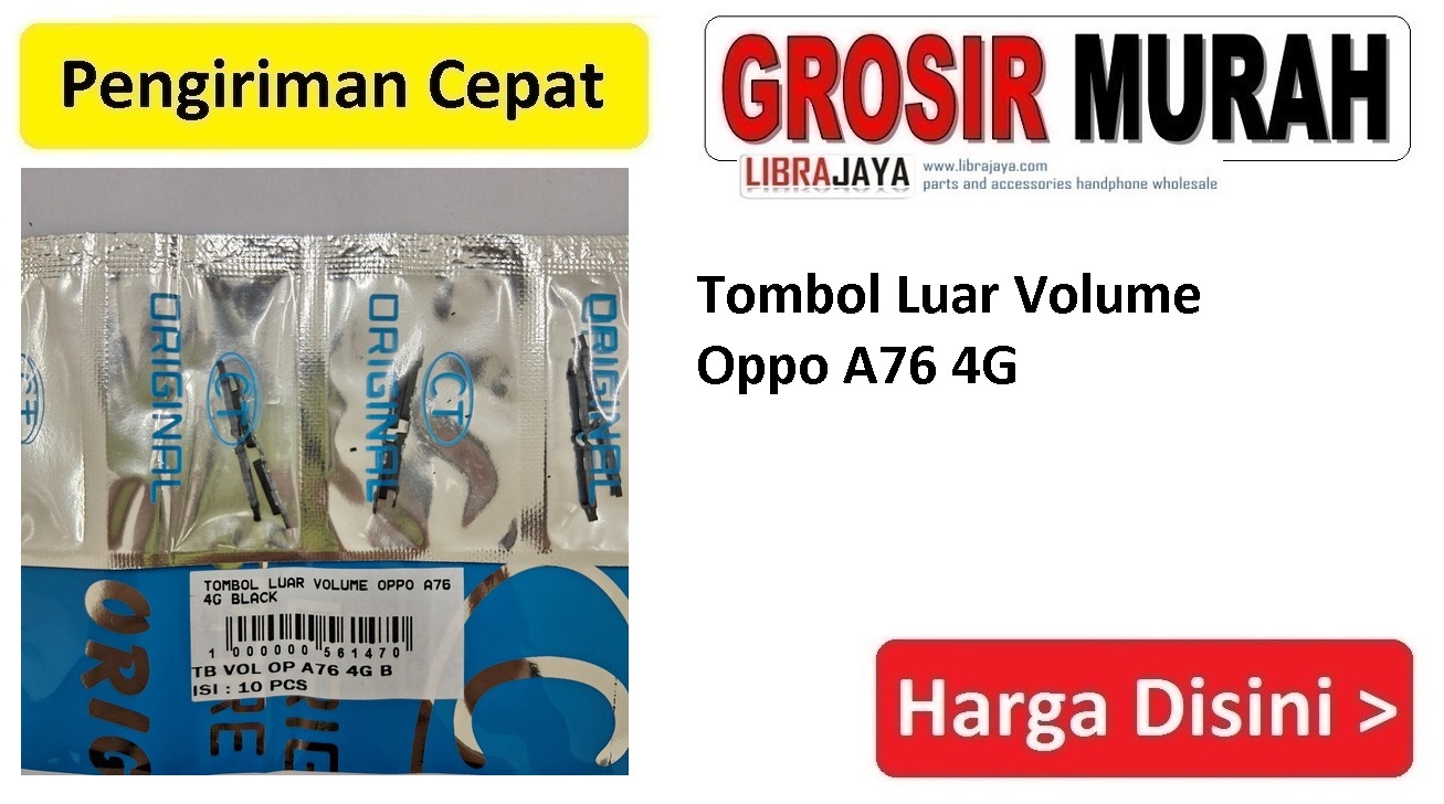 Tombol Luar Volume Oppo A76 4G