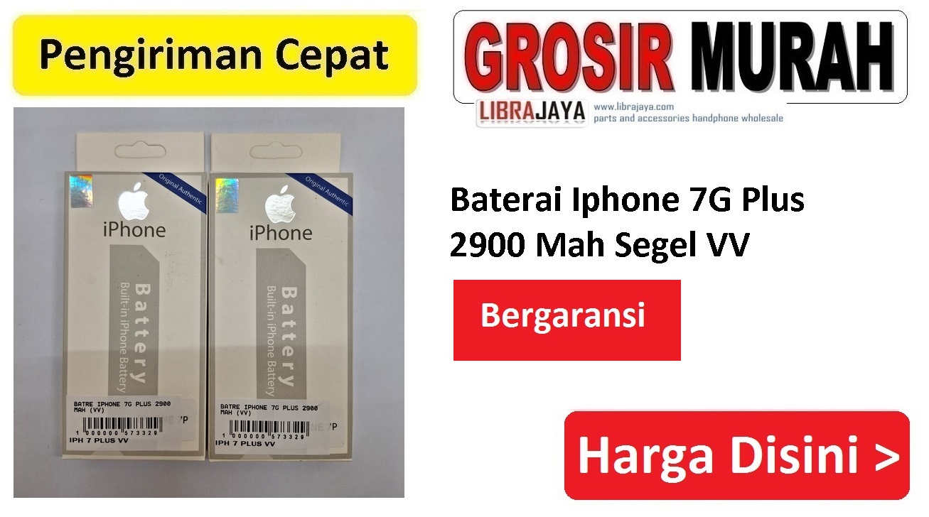 Baterai Iphone 7G Plus 2900 Mah Segel VV