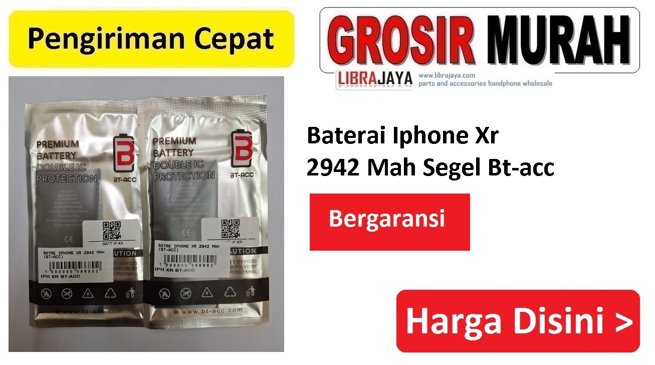 Baterai Iphone Xr 2942 Mah Segel Bt-acc