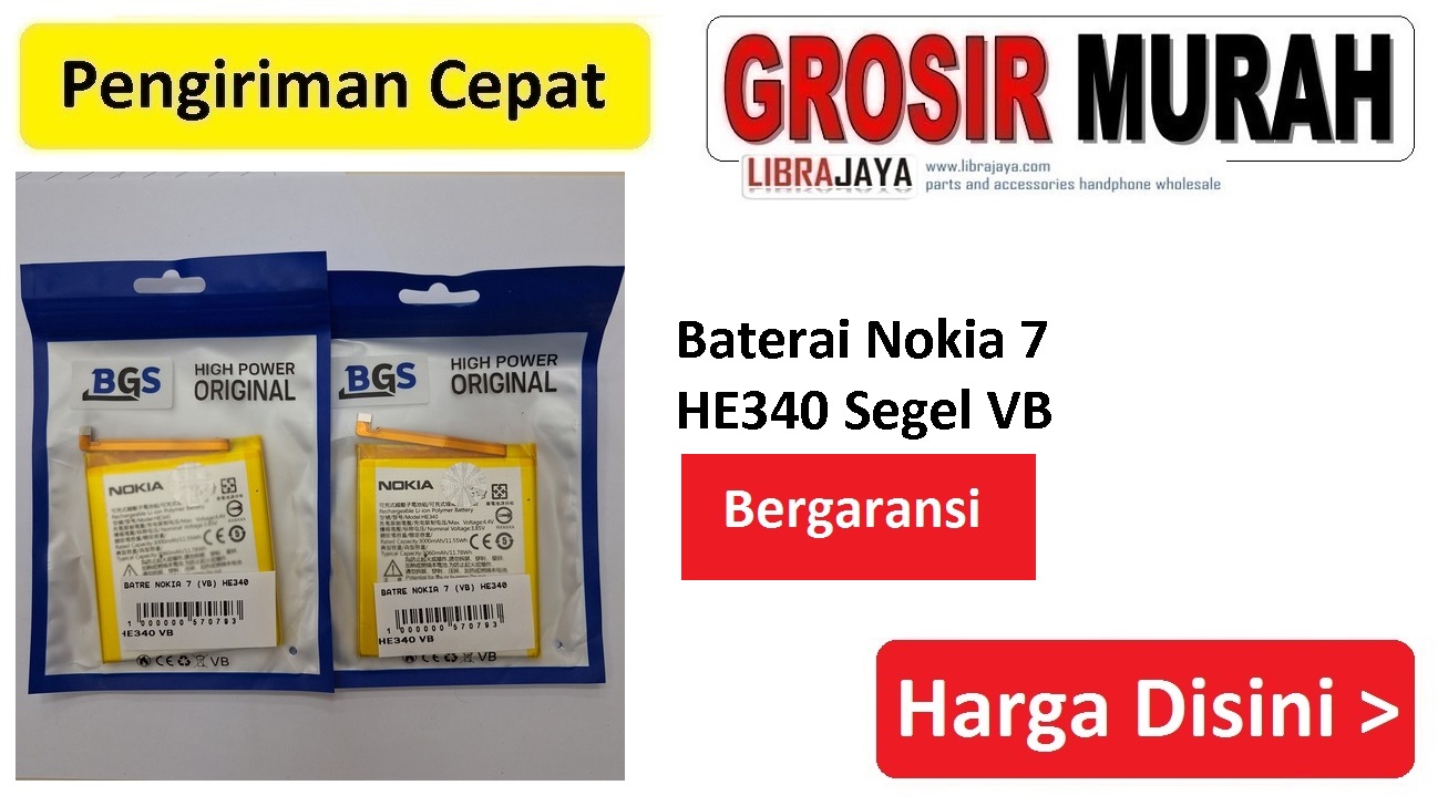 Baterai Nokia 7 HE340 Segel VB