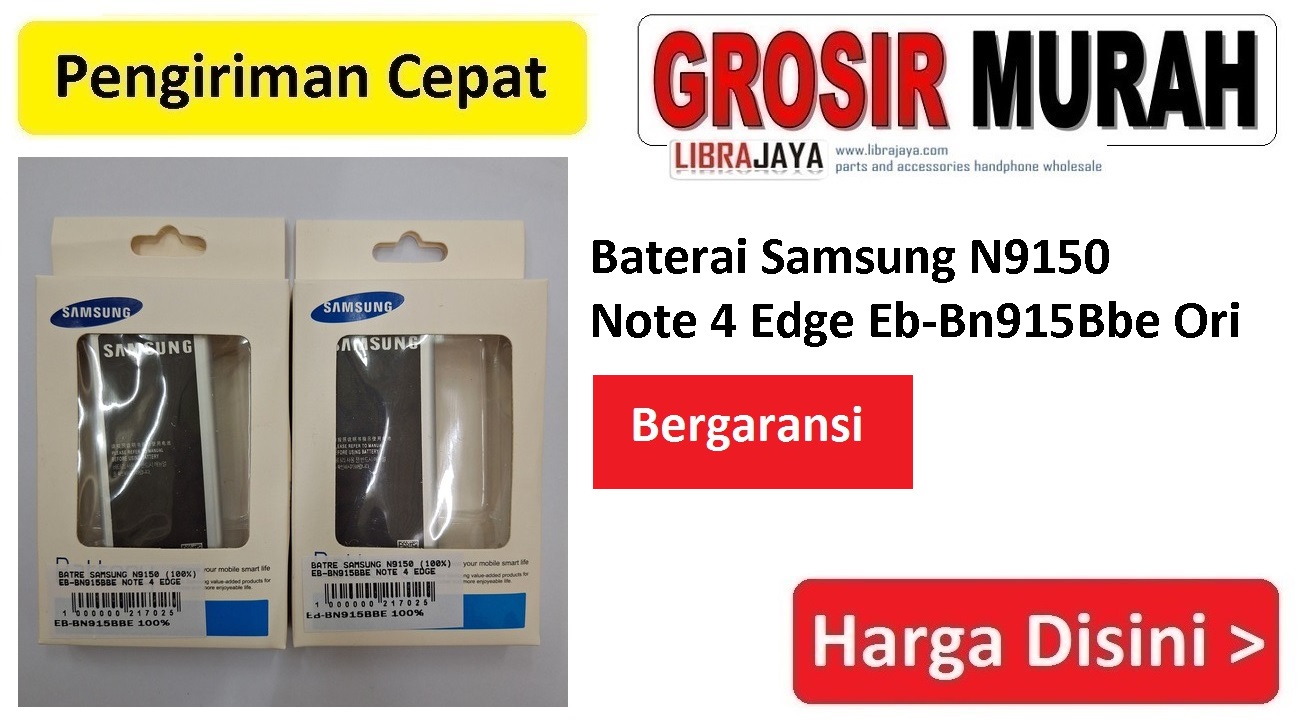 Baterai Samsung N9150 Note 4 Edge Eb-Bn915Bbe Ori