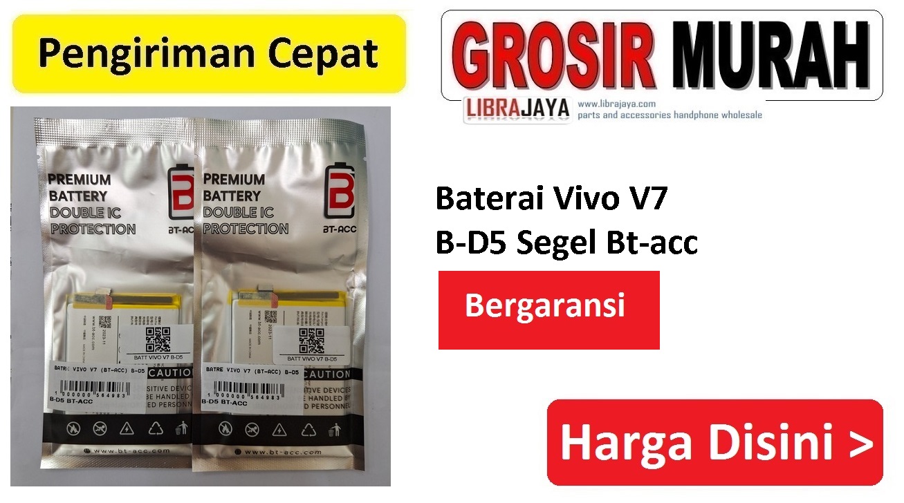 Baterai Vivo V7 B-D5 Segel Bt-acc