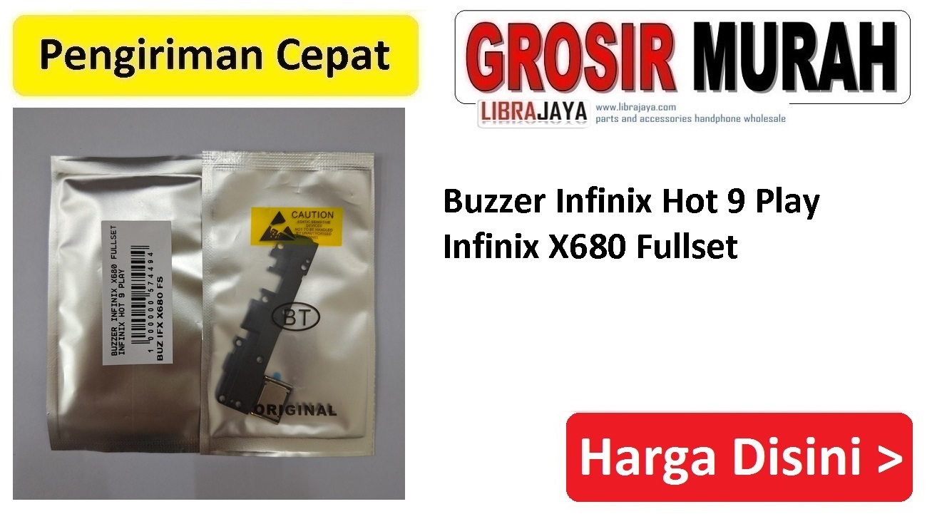 Buzzer Infinix Hot 9 Play Infinix X680 Fullset