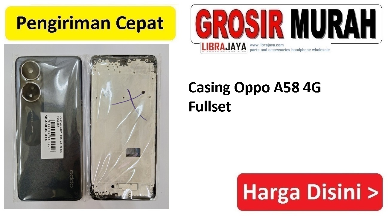 Casing Oppo A58 4G Fullset