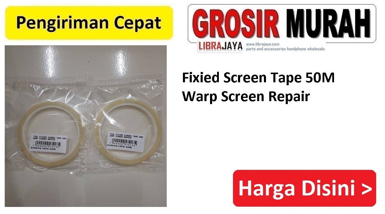 Fixied Screen Tape 50M Warp Screen Repair