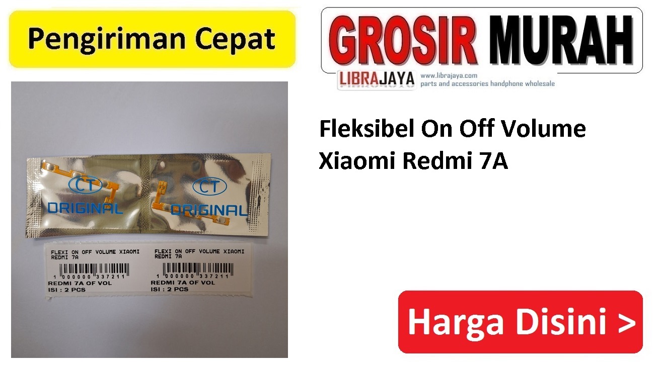 Fleksibel On Off Volume Xiaomi Redmi 7A