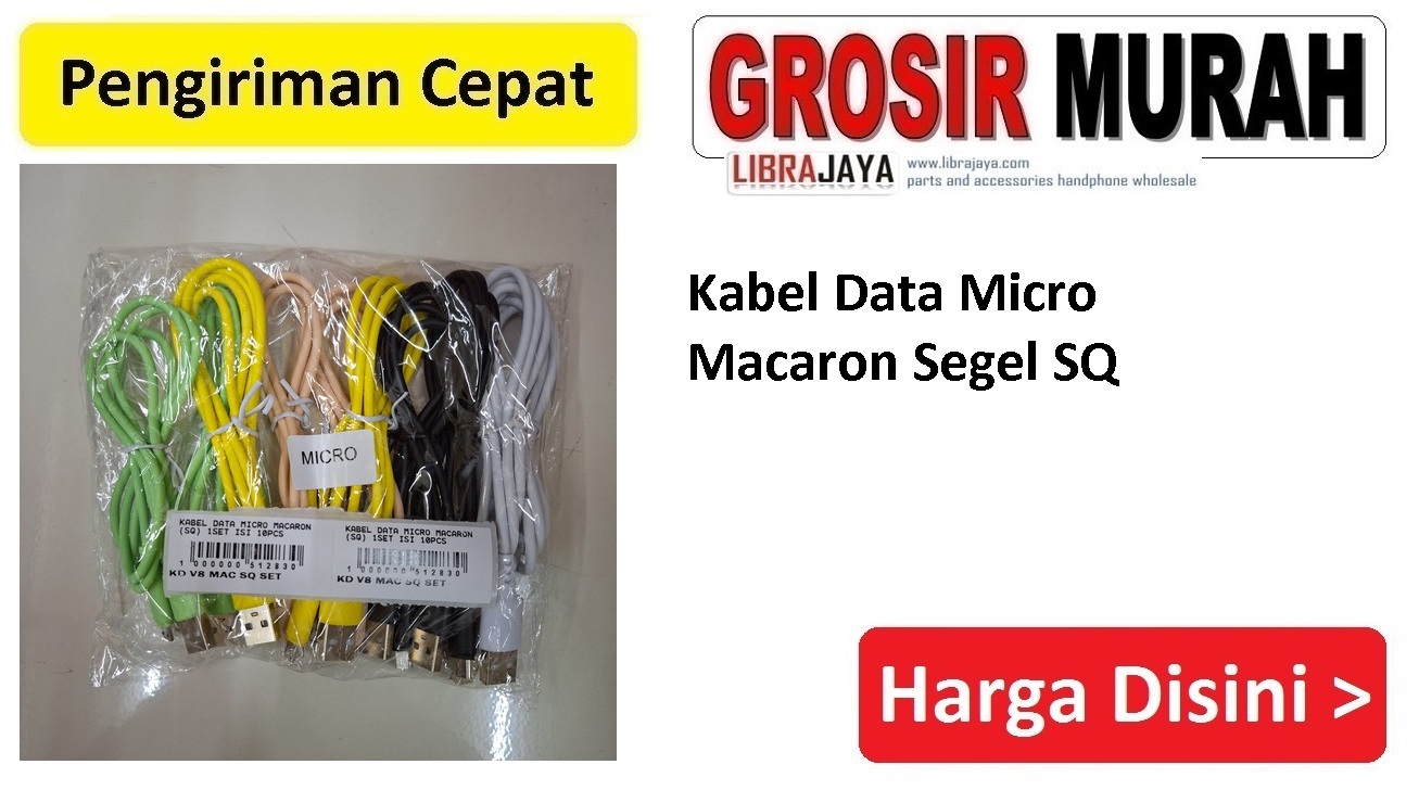 Kabel Data Micro Macaron Segel SQ