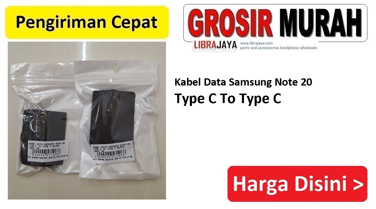 Kabel Data Samsung Note 20 Type C To Type C