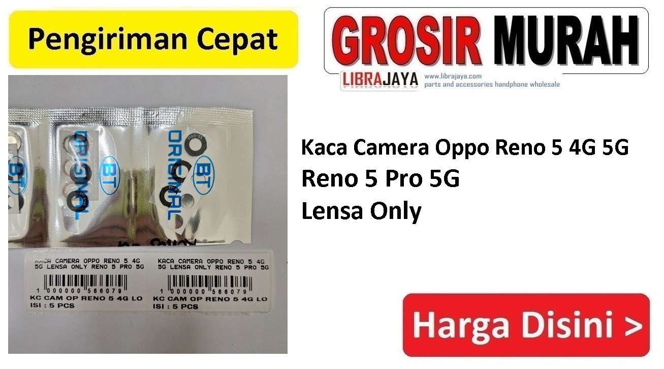 Kaca Camera Oppo Reno 5 4G 5G Lensa Only Reno 5 Pro 5G