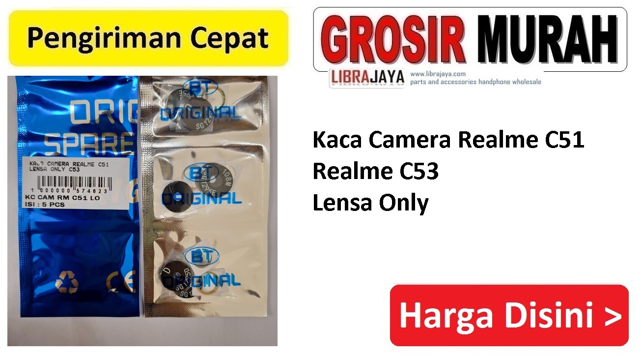 Kaca Camera Realme C51 Lensa Only C53