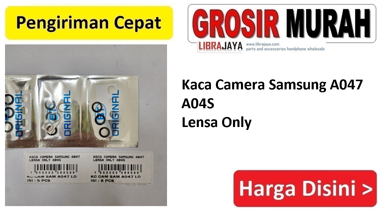 Kaca Camera Samsung A047 Lensa Only A04S