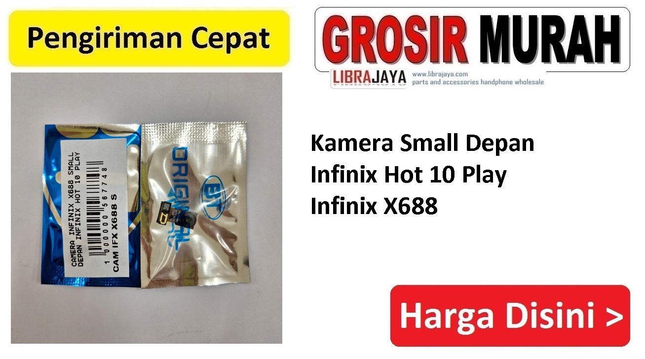 Kamera Small Depan Infinix Hot 10 Play Infinix X688