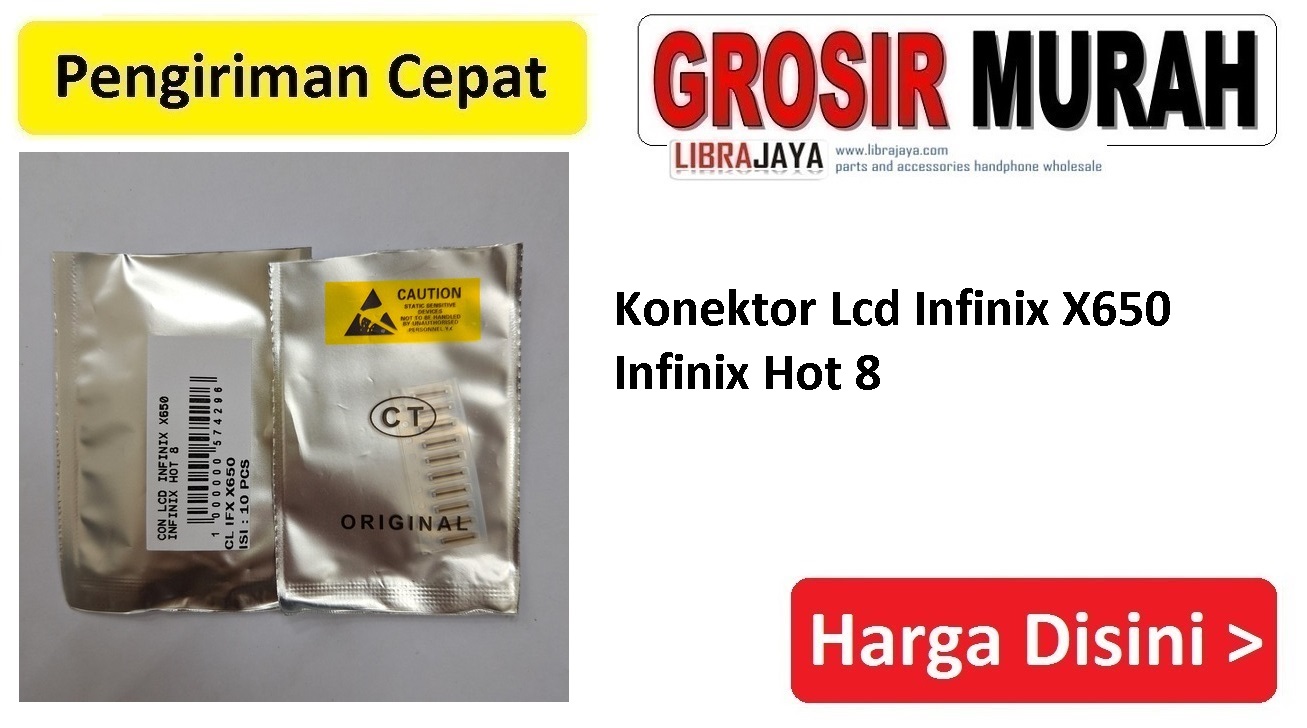 Konektor Lcd Infinix X650 Infinix Hot 8