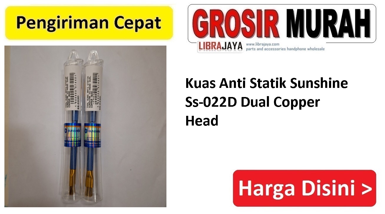 Kuas Anti Statik Sunshine Ss-022D Dual Copper Head