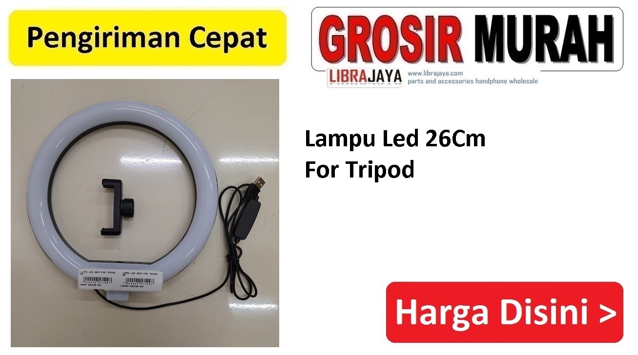 Lampu Led 26Cm For Tripod