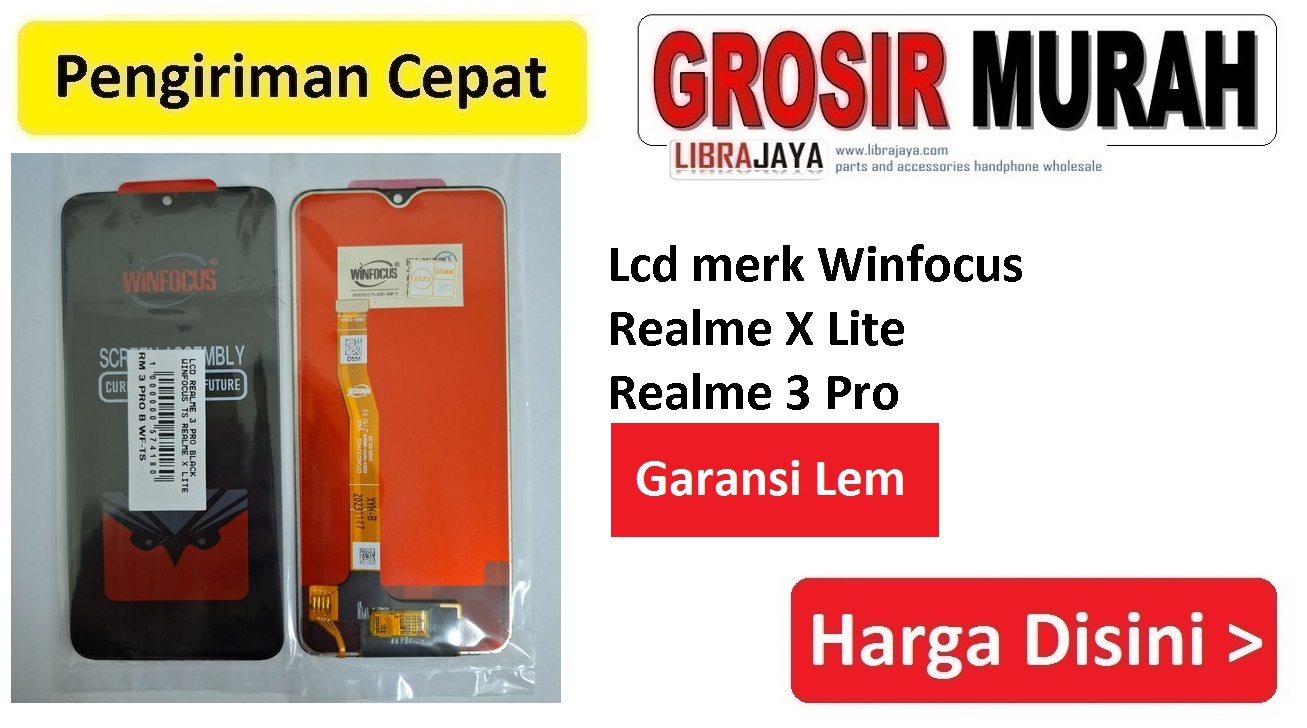 Lcd merk Winfocus Realme X Lite Realme 3 Pro