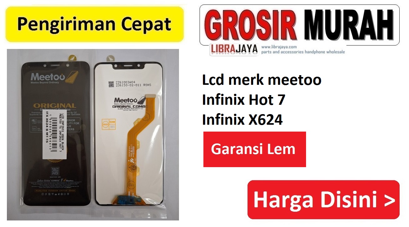 Lcd merk meetoo Infinix Hot 7 Infinix X624