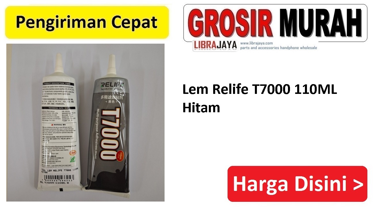 Lem Relife T7000 110ML Hitam