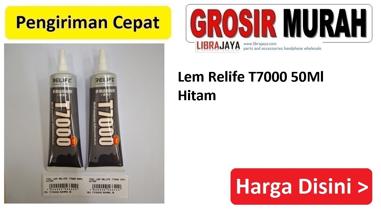 Lem Relife T7000 50Ml Hitam