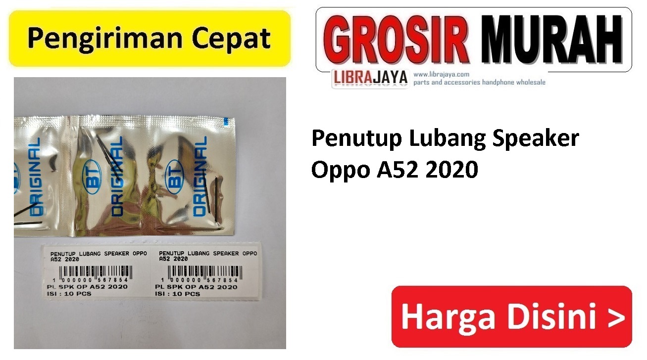 Penutup Lubang Speaker Oppo A52 2020