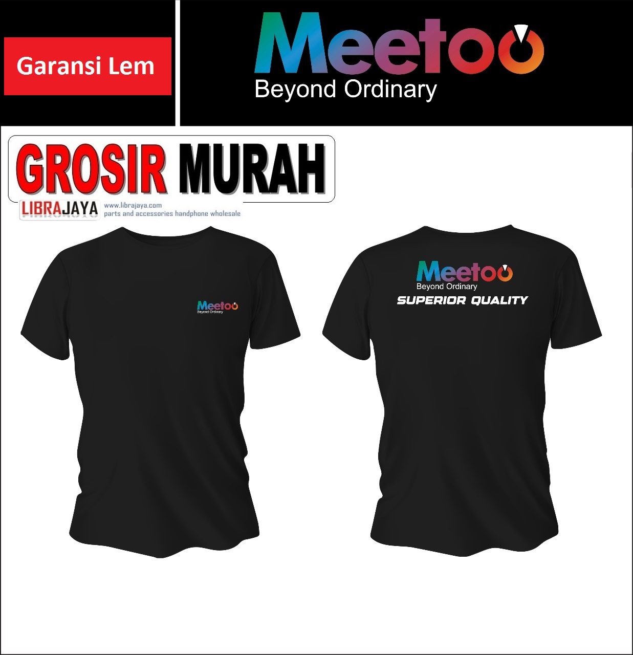 Sparepart hp berhadiah kaos meetoo