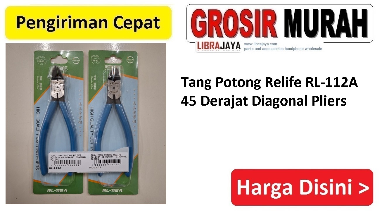 Tang Potong Relife RL-112A 45 Derajat Diagonal Pliers