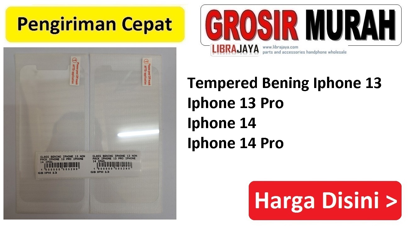 Tempered Bening Iphone 13 Iphone 13 Pro Iphone 14 Iphone 14 Pro