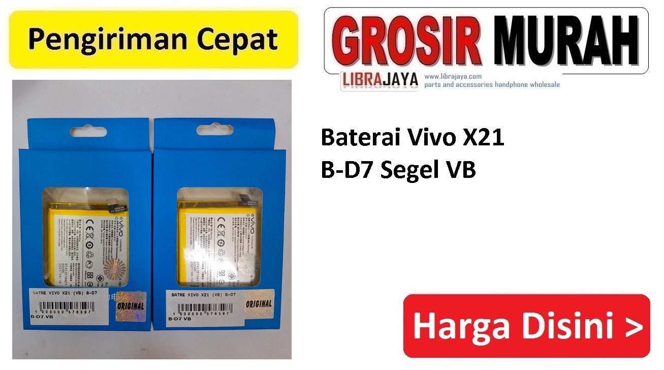 Baterai Vivo X21 B-D7 Segel VB