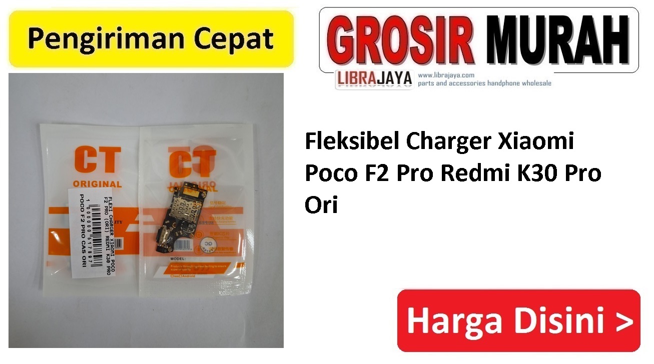 Fleksibel Charger Xiaomi Poco F2 Pro Redmi K30 Pro Ori