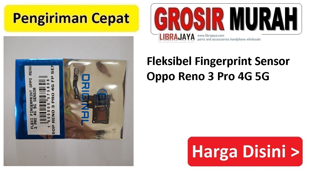 Fleksibel Fingerprint Oppo Reno 3 Pro 4G 5G Sensor