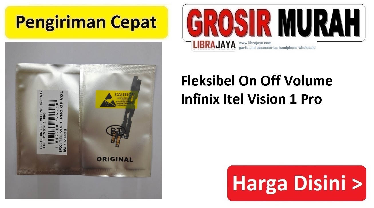 Fleksibel On Off Volume Infinix Itel Vision 1 Pro