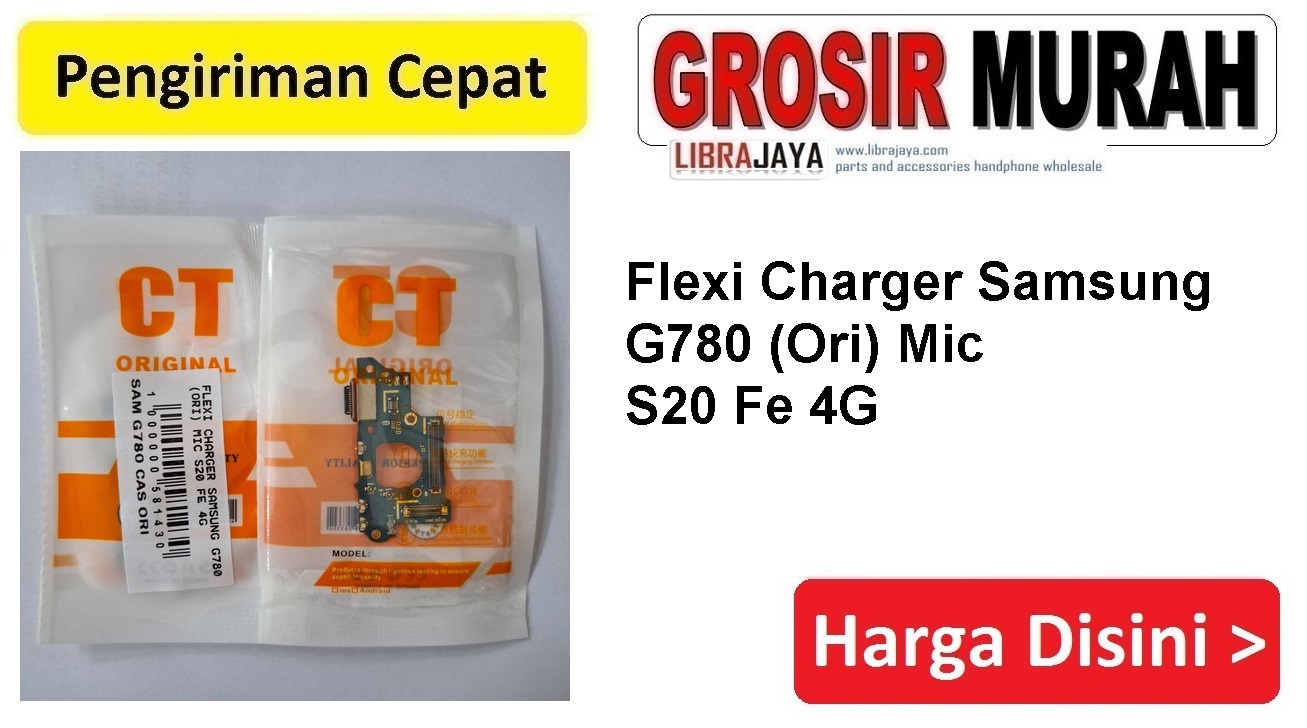 Flexi Charger Samsung G780 (Ori) Mic S20 Fe 4G