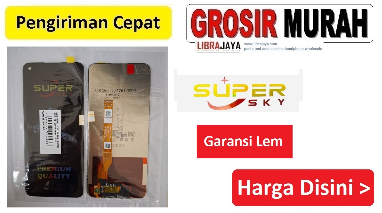 Grosir lcd super sky garansi lem