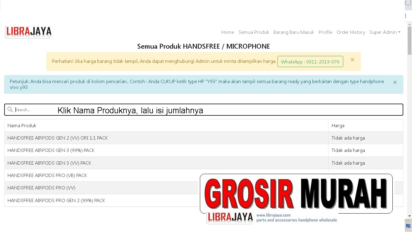 Harga Grosir Headset Earphone Headphone Premium extra Bass Stereo Bluetooth merk Terbaik Termurah