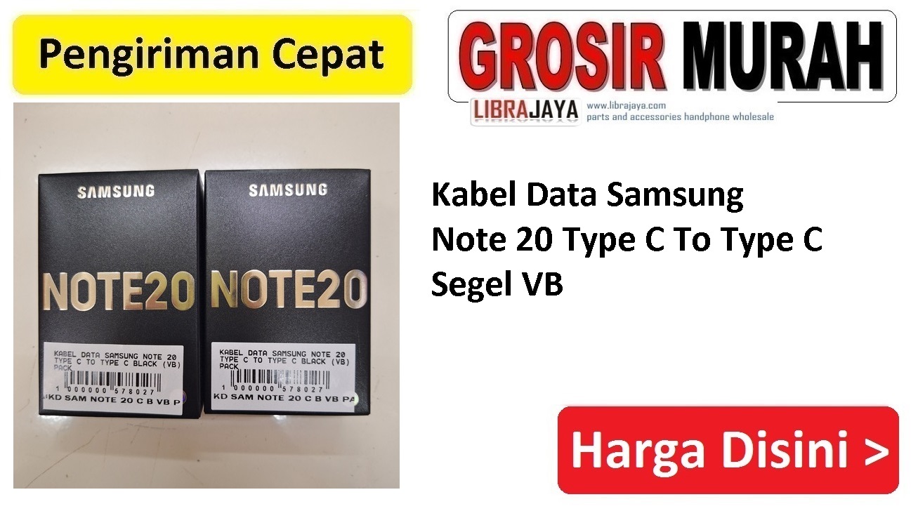 Kabel Data Samsung Note 20 Type C To Type C Segel VB
