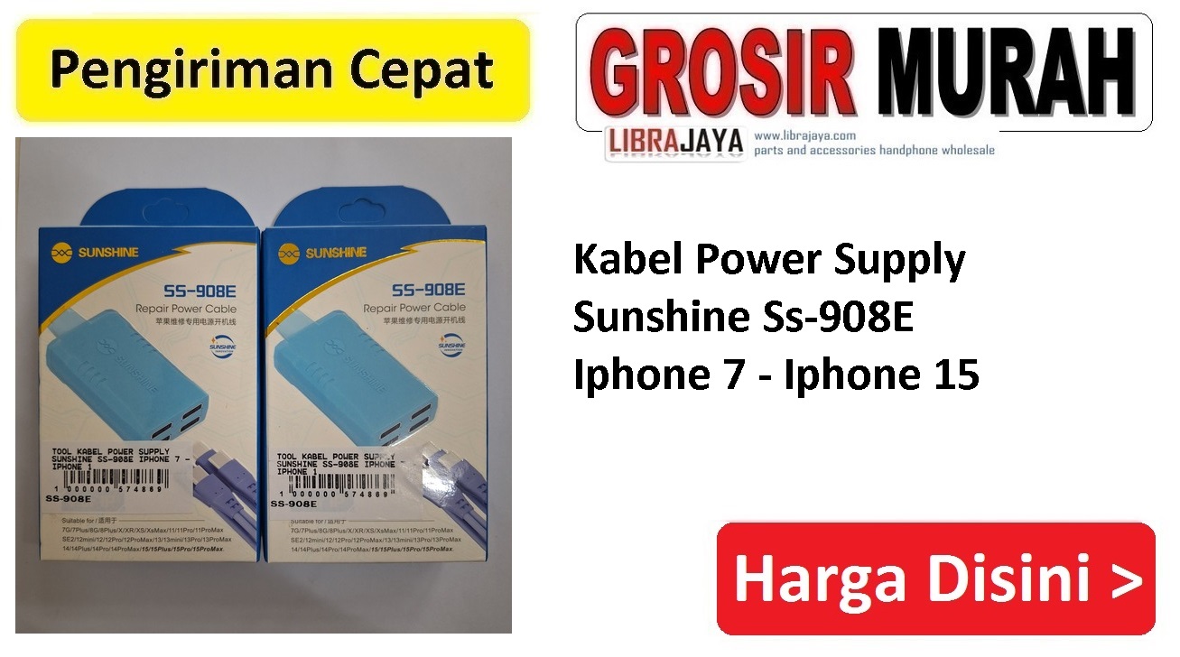 Kabel Power Supply Sunshine Ss-908E Iphone 7 - Iphone 15