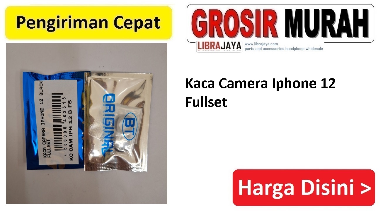 Kaca Camera Iphone 12 Fullset