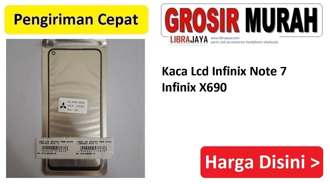 Kaca Lcd Infinix Note 7 Infinix X690
