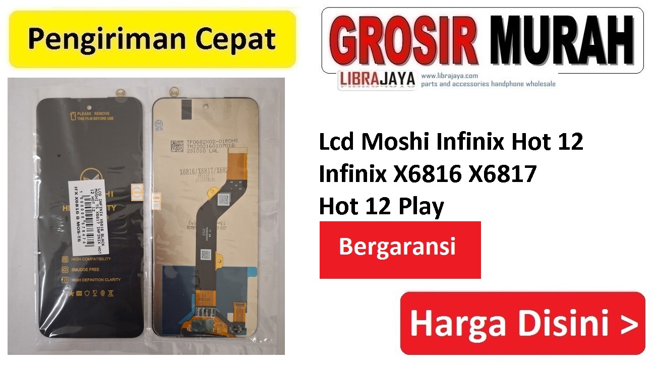 Lcd Moshi Infinix Hot 12 Infinix X6816 X6817 Hot 12 Play