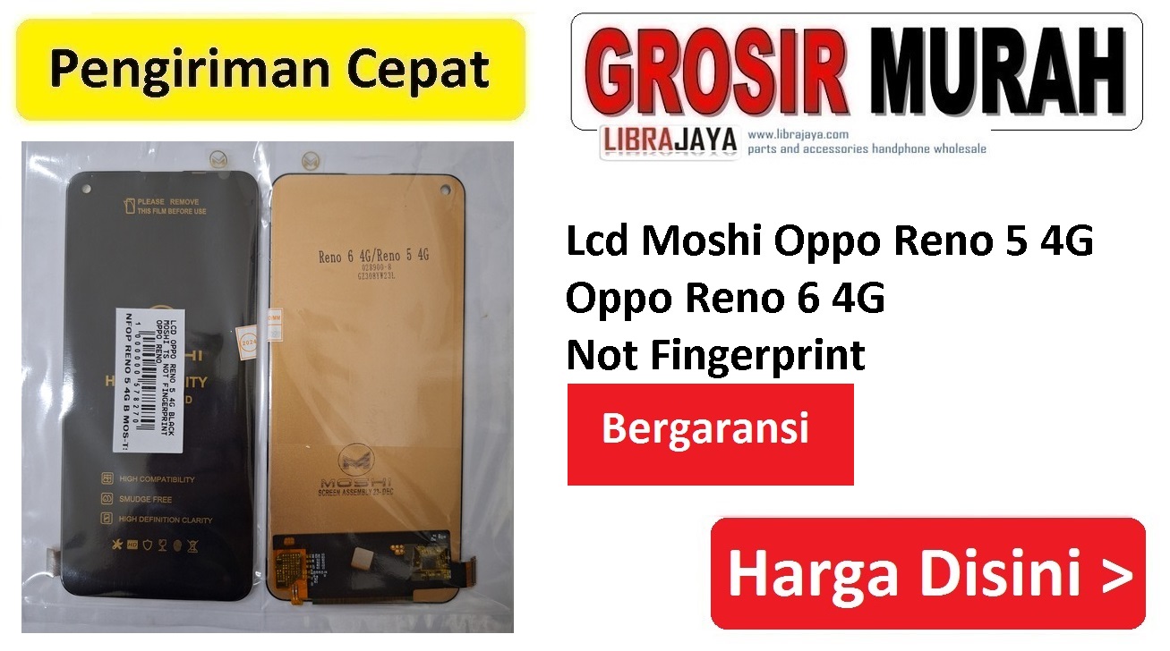 Lcd Moshi Oppo Reno 5 4G Not Fingerprint Oppo Reno 6 4G