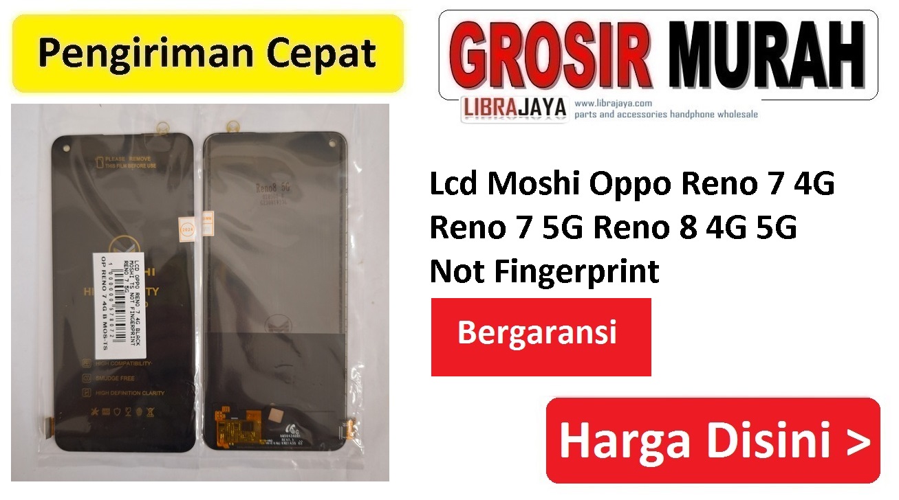 Lcd Moshi Oppo Reno 7 4G Not Fingerprint Reno 7 5G Reno 8 4G 5G