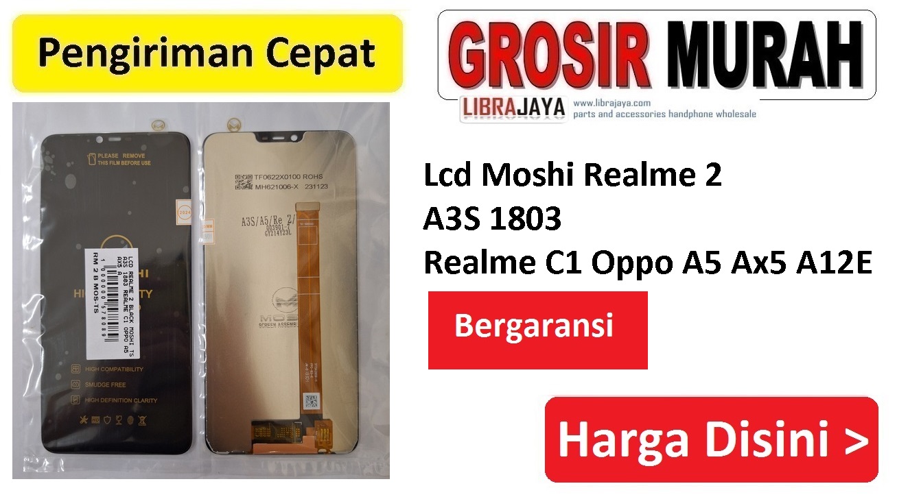 Lcd Moshi Realme 2 A3S 1803 Realme C1 Oppo A5 Ax5 A12E