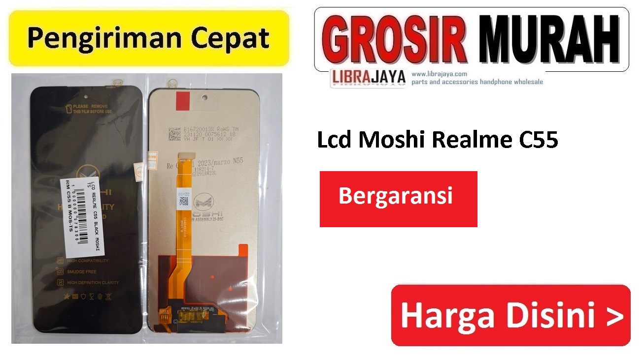 Lcd Moshi Realme C55 Realme A1 2023 Narzo N55 Fullset Touchscreen Bergaransi Spare Part Hp Grosir