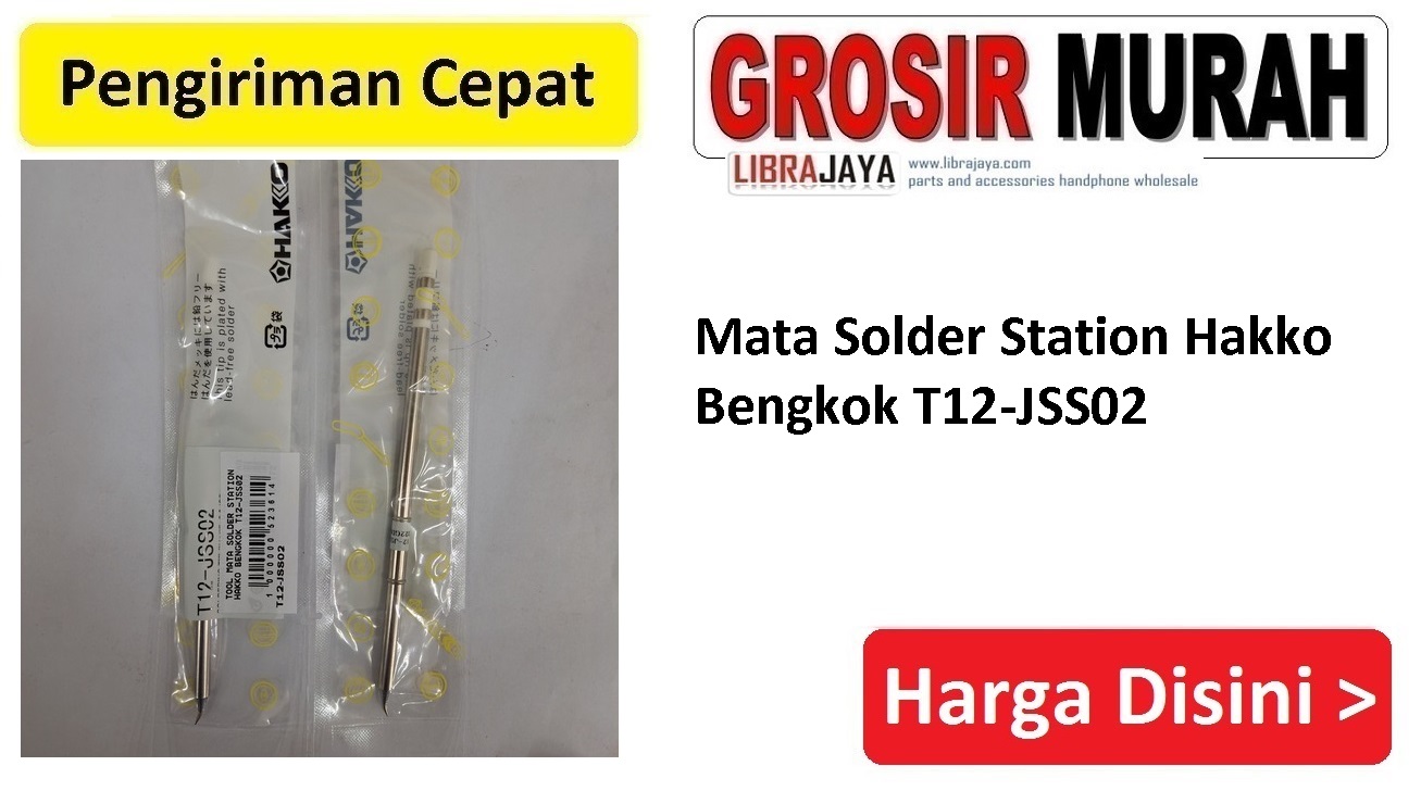 Mata Solder Station Hakko Bengkok T12-JSS02