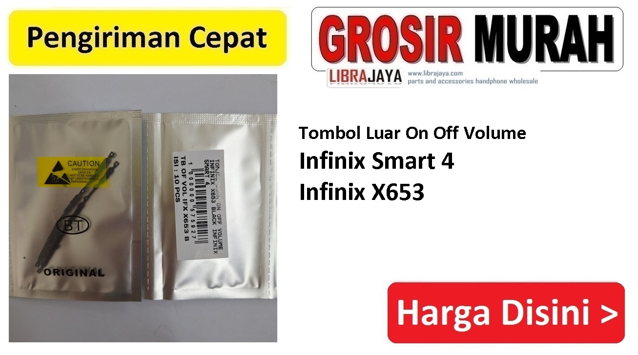 Tombol Luar On Off Volume Infinix Smart 4 Infinix X653