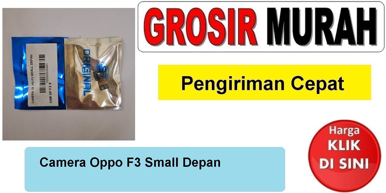 Jual Camera Depan Oppo F3 Kamera