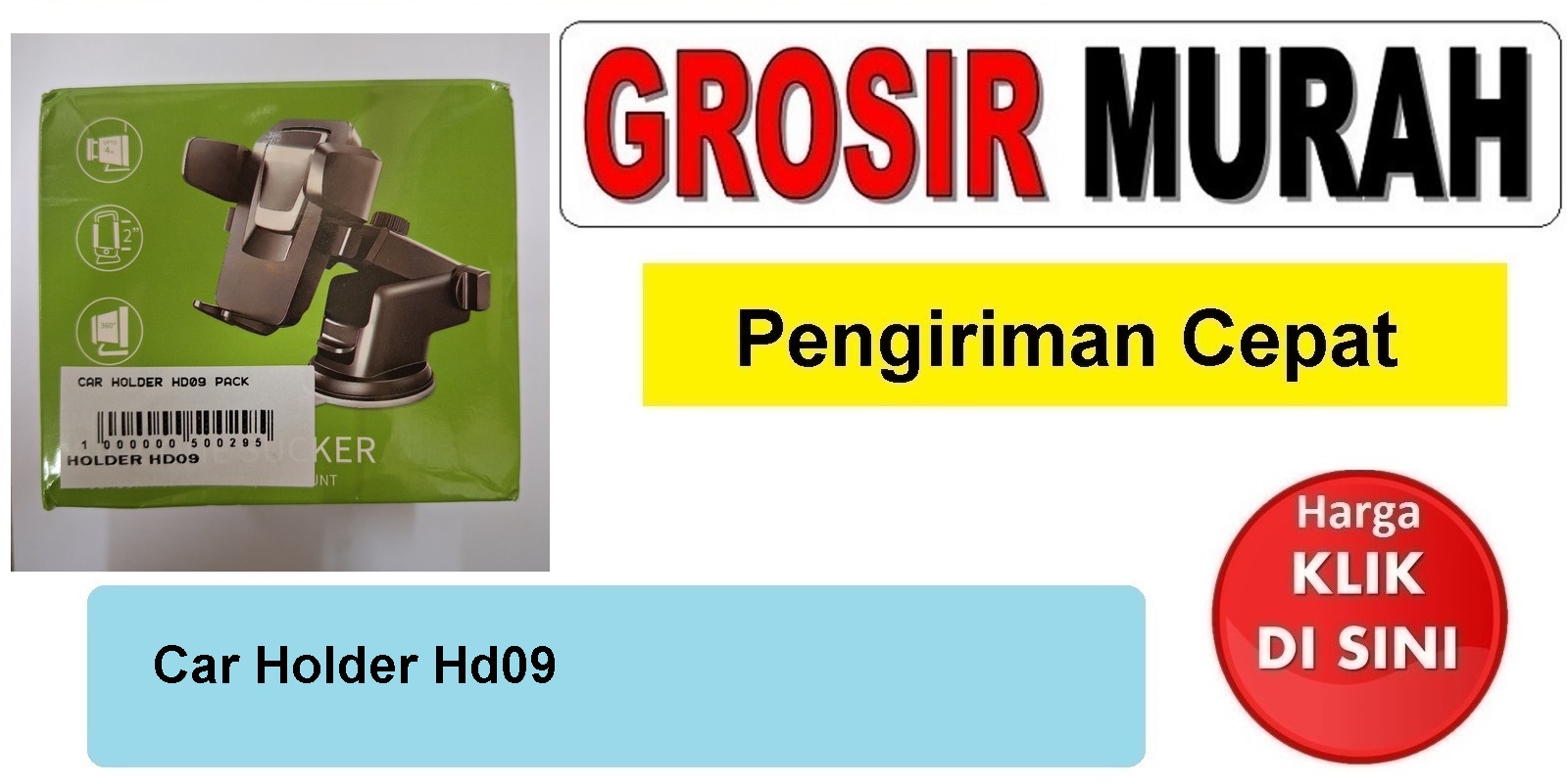 Car Holder Hd09 Pack Dudukan hp mobil Spare Part hp Grosir