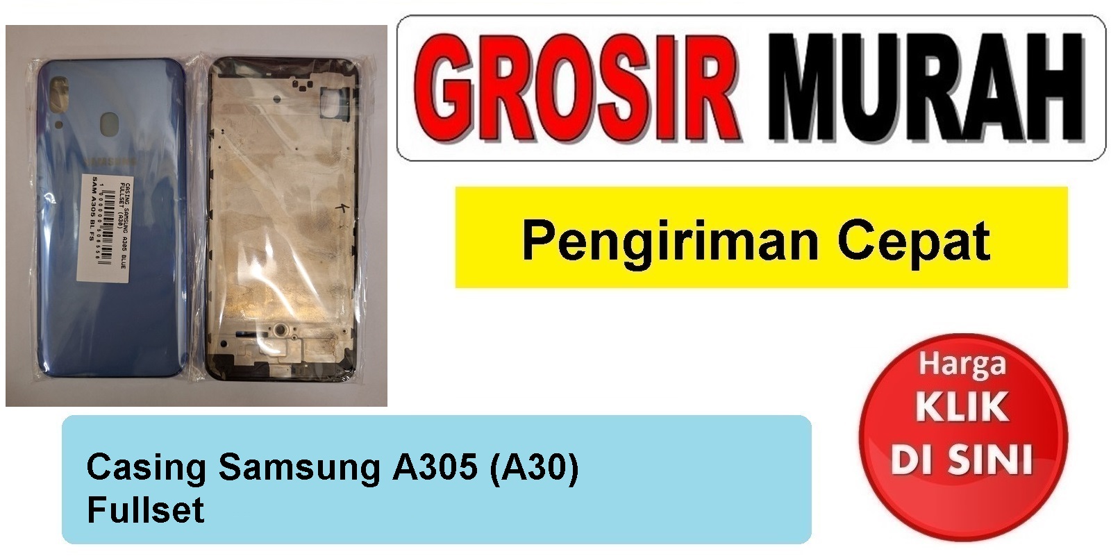 Casing Samsung A305 Fullset A30 housing kesing fulset Spare Part Hp Grosir