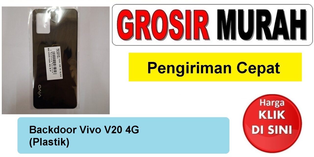 Backdoor Vivo V20 4G Hitam