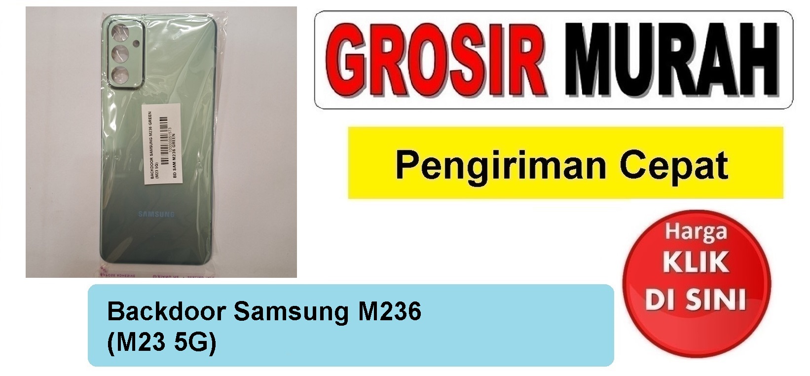 Backdoor Samsung M236 (M23 5G) Backcover Tutup Belakang